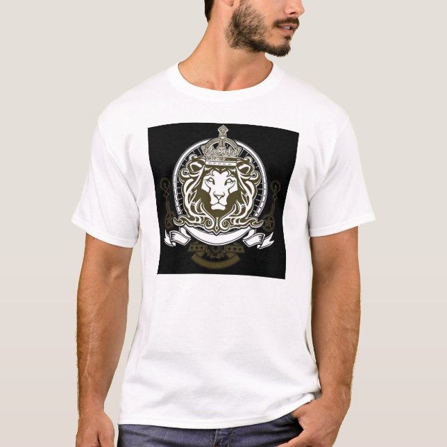 T-shirt Lion de Judah - citation de Minott de sucre (Devant)