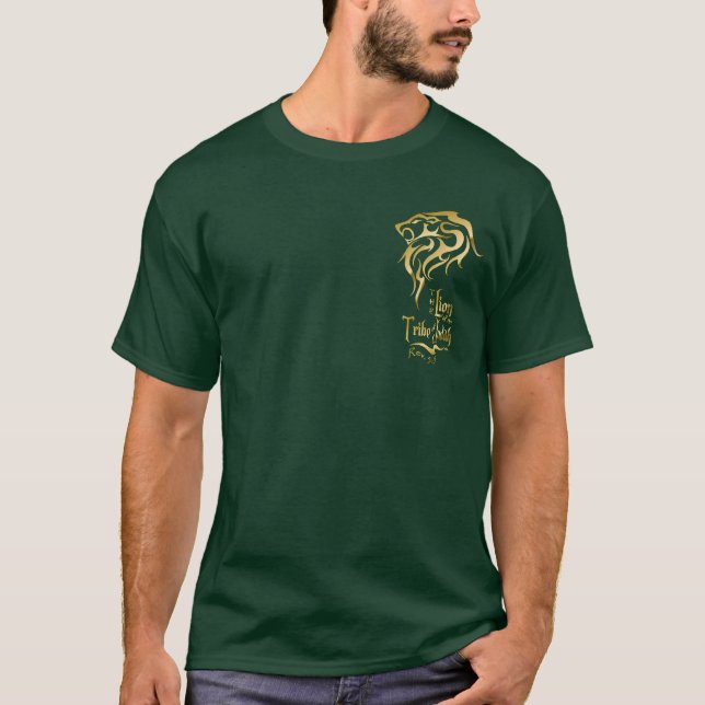 T-shirt Lion de la tribu de Judah (Devant)