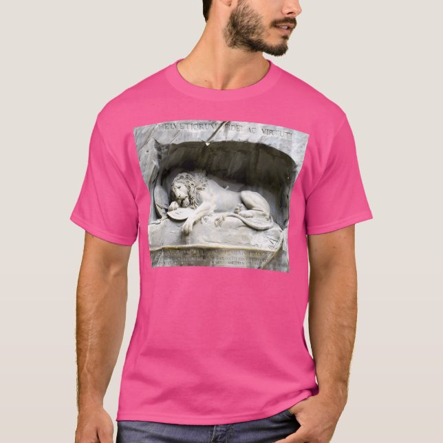 T-shirt Lion De Lucerne (Devant)