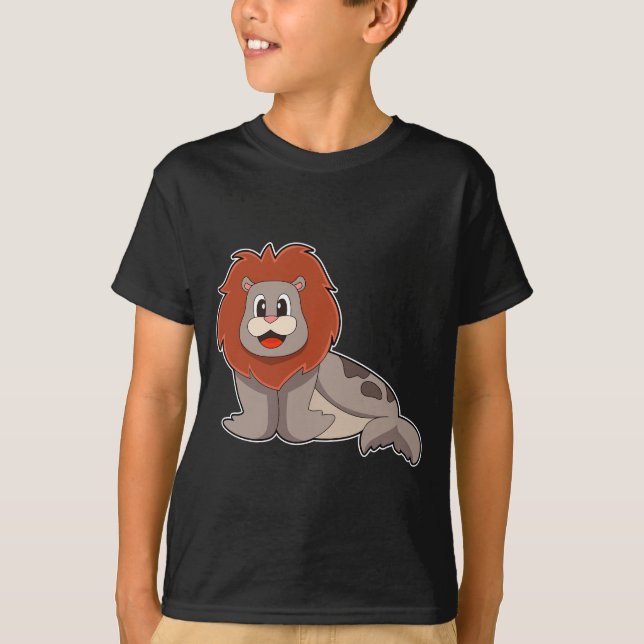 T-shirt Lion de mer (Devant)