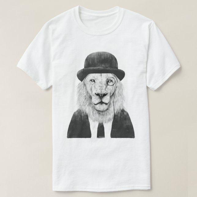 T-shirt Lion de monsieur (Design devant)