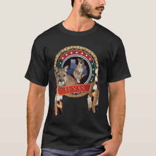 T-shirt Lion de montagne du Texas