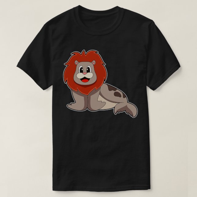 T-shirt Lion de phoque (Design devant)