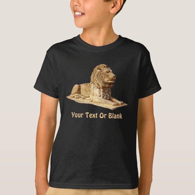T-shirt Lion de pierre (Devant)