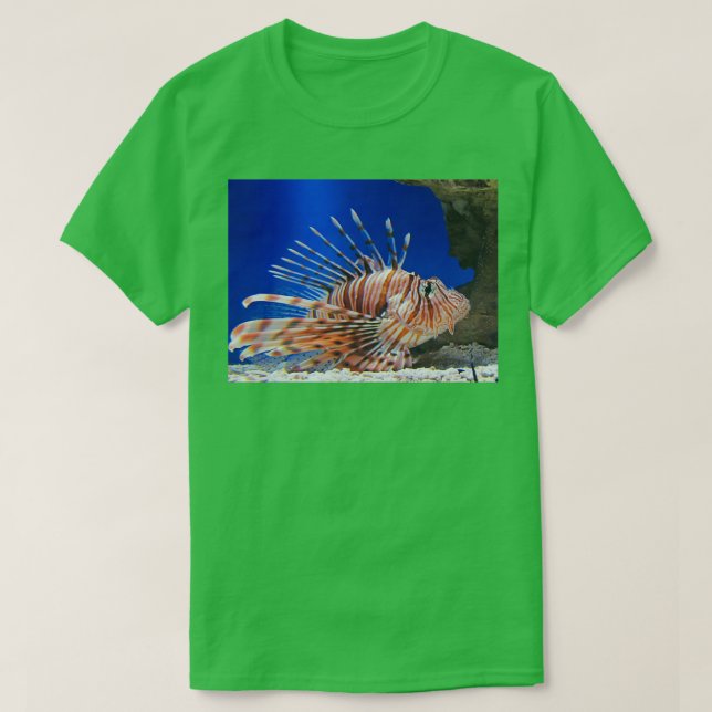 T-shirt Lion de poisson lioné (Design devant)