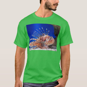 T-shirt Lion de poisson lioné