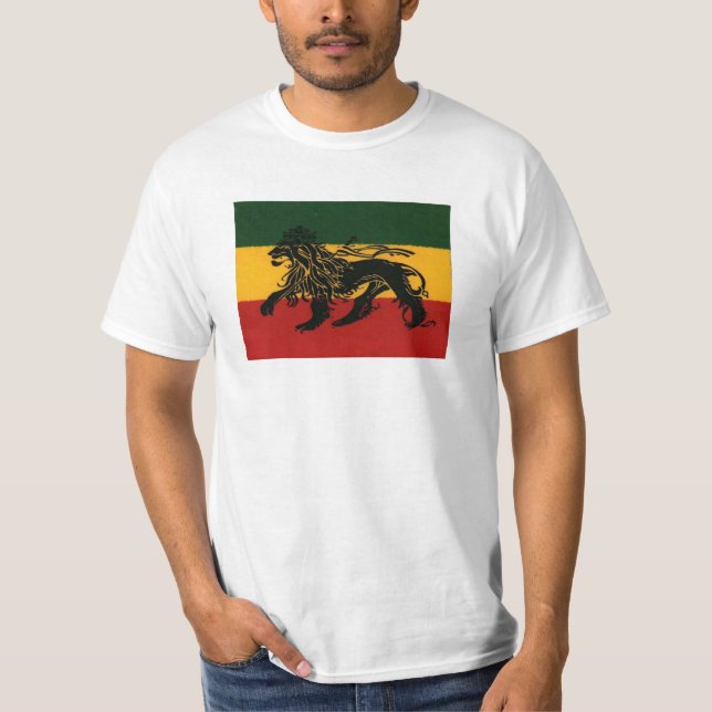 T-shirt Lion de Rasta (Devant)