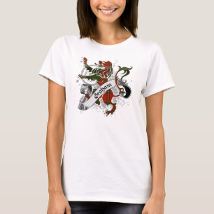T-shirt Lion de tartan de Graham