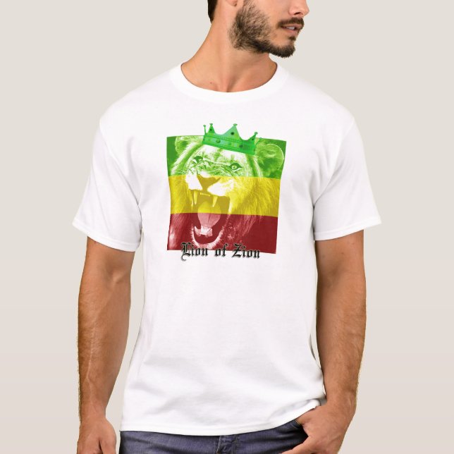 T-shirt Lion de Zion (Devant)