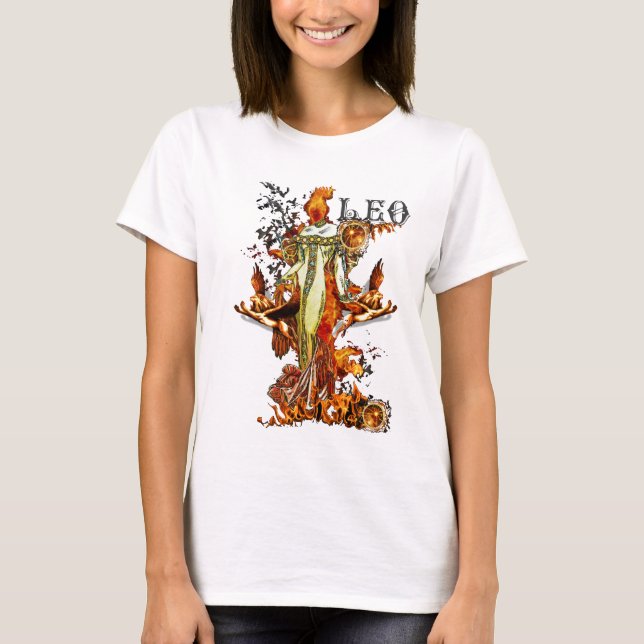 T-shirt Lion (du 23 juillet au 22 août) (Devant)