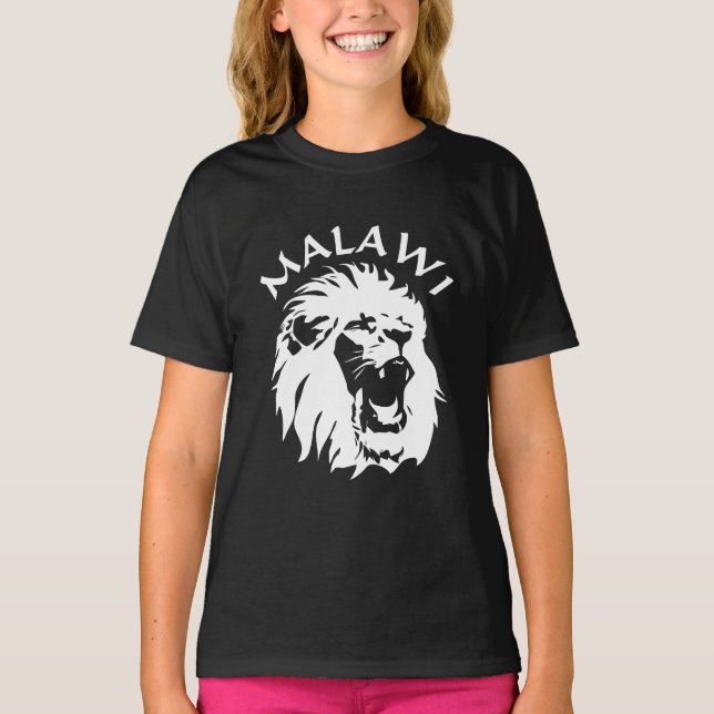 T-shirt Lion du Malawi (Devant)