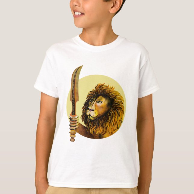 T-shirt Lion du Sri Lanka (Devant)