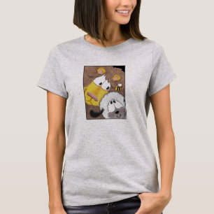 T-shirt Lion et agneau proches