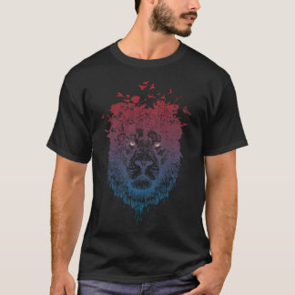 T-shirt Lion Floral Iii