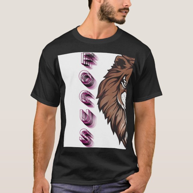 T-shirt Lion Focus (Devant)