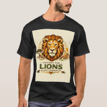 Lion Géométrique : Protégez la Faune