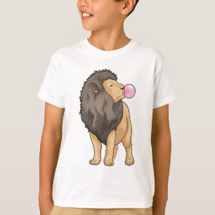 T-shirt Lion gomme à mâcher