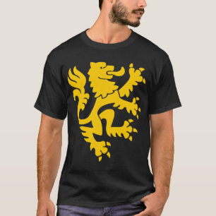 T-shirt Lion Héraldique 01 - Ambre