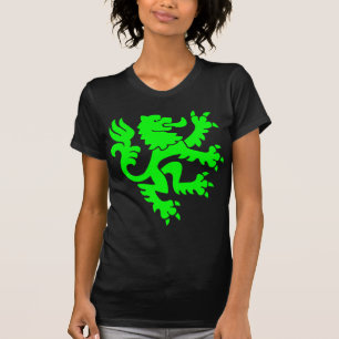 T-shirt Lion héraldique 01 - Vert
