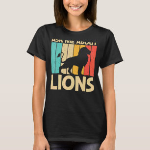 T-shirt Lion Hommes Femmes Lion Jungle Safari Animal