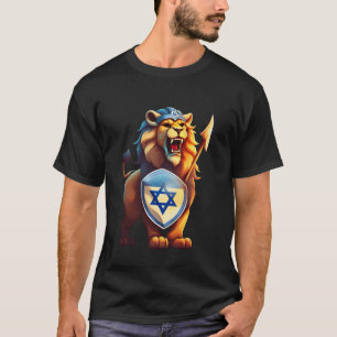 T-shirt Lion Israël viking