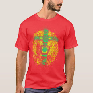 T-shirt Lion jaune