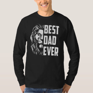 T-shirt Lion King Meilleur Papa Jamais Papa Joyeux Père Jo
