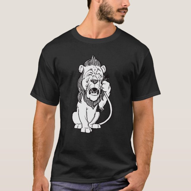 T-shirt Lion lâche (Devant)