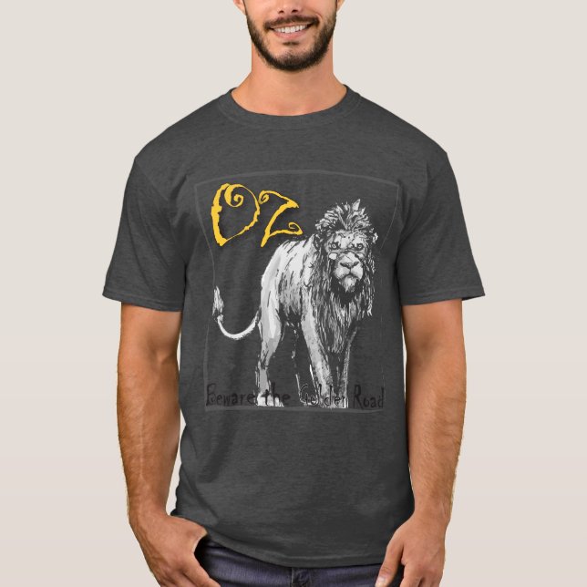 T-shirt Lion lâche de OZ (Devant)