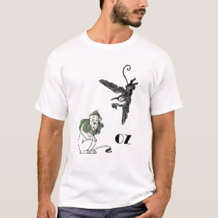 T-shirt Lion lâche, singe volant - magicien d'Oz