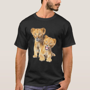 T-shirt Lion, lion enfant, lionceau petit, signe lion