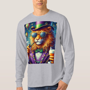 T-shirt Lion/Louisiana Mardi Gras