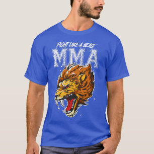 T-shirt Lion Mied Martial Arts Mixed martial art Beast Cit