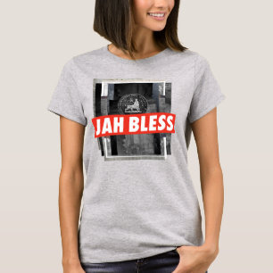 T-shirt Lion of Judah Jah Bless Haile Selassie Rasta Shirt