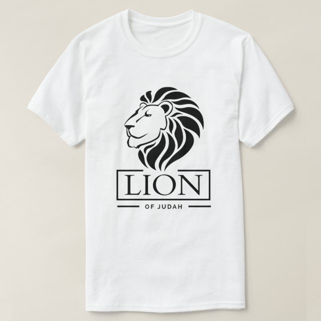 T-shirt Lion of Judah - Jah Rastafari - Reggae Roots Shirt (Design devant)