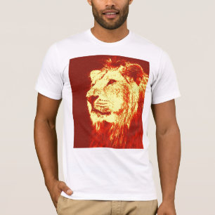 T-shirt Lion Pop Art