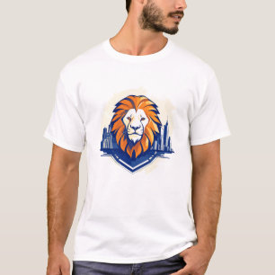 T-shirt Lion Predator Animal Beauté Nature Faune Heureux
