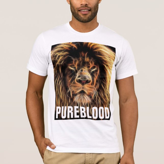 T-shirt LION PUREBLOOD tee - shirt (Devant)