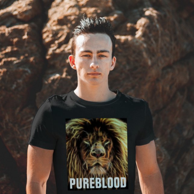 T-shirt LION PUREBLOOD tee - shirt (Créateur téléchargé)