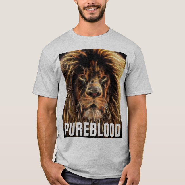 T-shirt LION PUREBLOOD tee - shirt (Devant)
