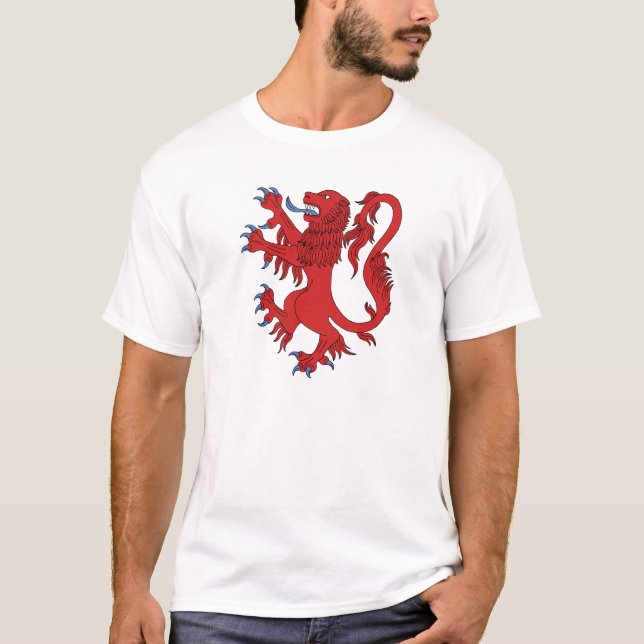 T-shirt Lion Rampant Gules (Devant)
