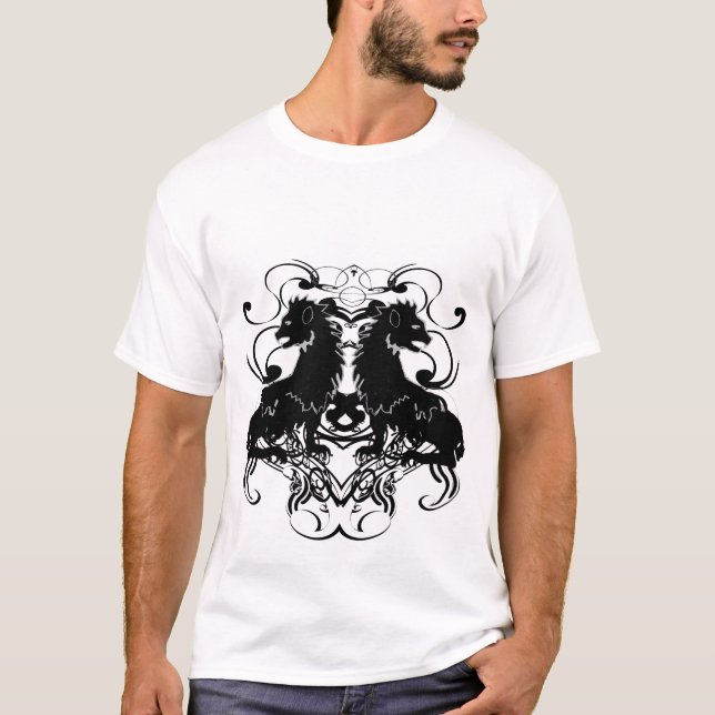 T-shirt Lion Rampant Renaissance Mariage (Devant)