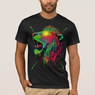 T-Shirt Lion Rebelle 