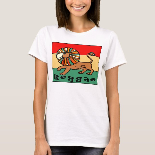 T-shirt Lion reggae (Devant)