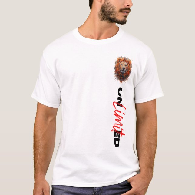 T-shirt Lion Régulier Illimité (Devant)