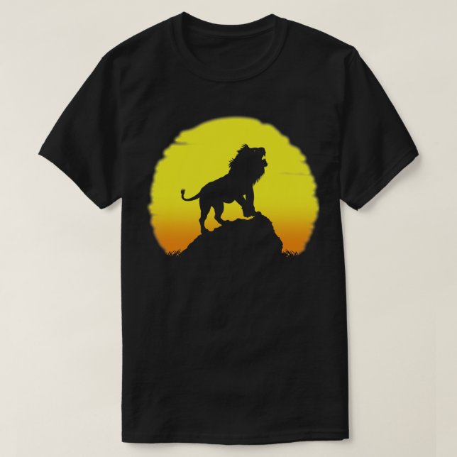 T-shirt Lion Rising (Design devant)