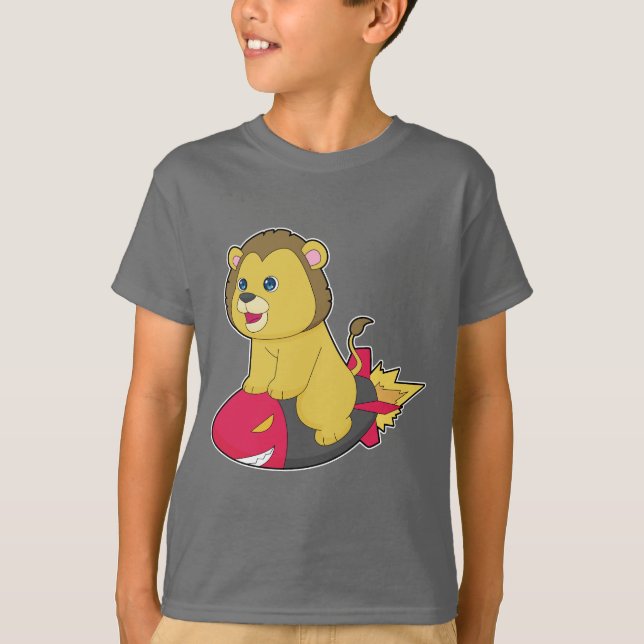 T-shirt Lion Rocket (Devant)