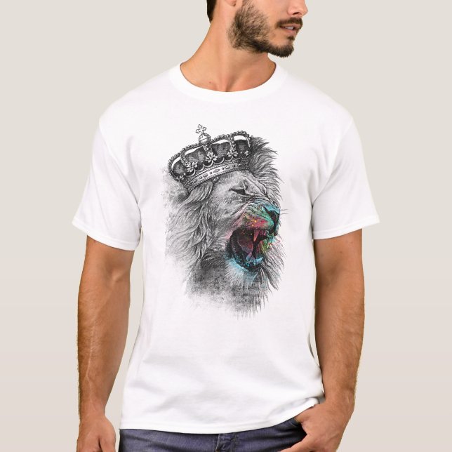 T-shirt Lion roi (Devant)