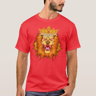 T-shirt Lion Roi Lion en colère