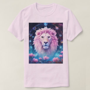 T-shirt Lion rose Lion pacifique